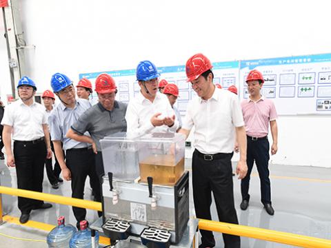 市委书记潘早云深入永利集团官网集团开展清静生产检查