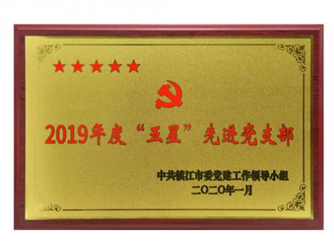 永利集团官网行政党支部获评“五星”先进党支部
